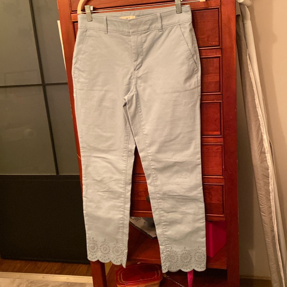 Sky blue jeans cotton. Size 4